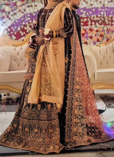 Bridal Barat Dress With Jewelry