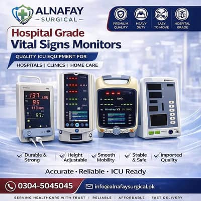 Vital Signs Monitors, ICU Patient Monitor NIBP SpO2 Portable Monitor