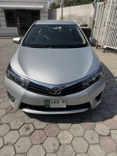 toyota corolla gli manual model 2016
