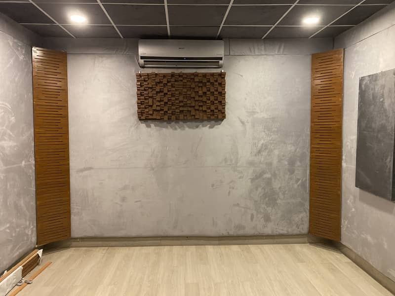 Base trap diffuser clouds acoustic panel studio Soundprofin 3