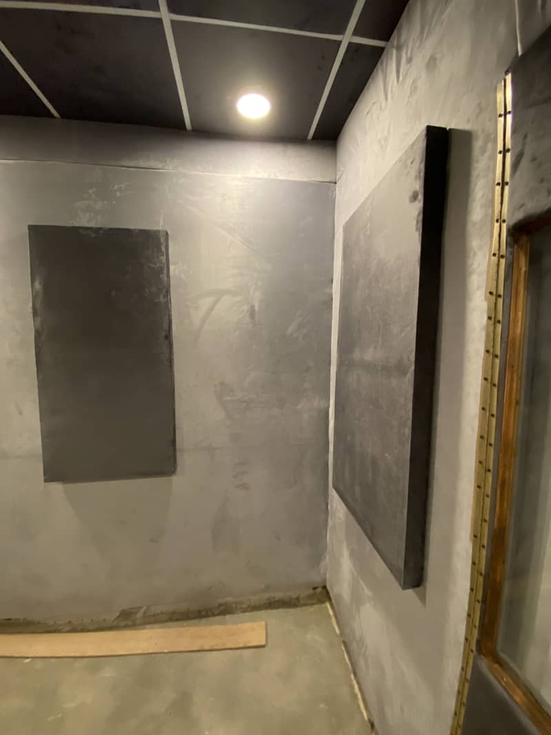 Base trap diffuser clouds acoustic panel studio Soundprofin 6