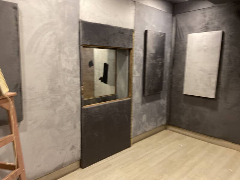 Base trap diffuser clouds acoustic panel studio Soundprofin 7