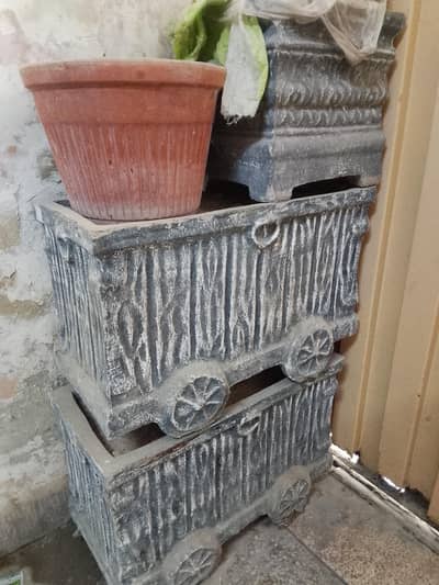 plant pots with sand for sale urgently