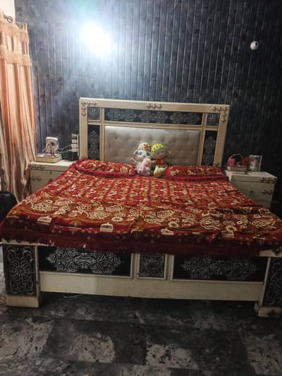 bed set \ king size bed \  wooden bed \ double bed \ bed \ dressing