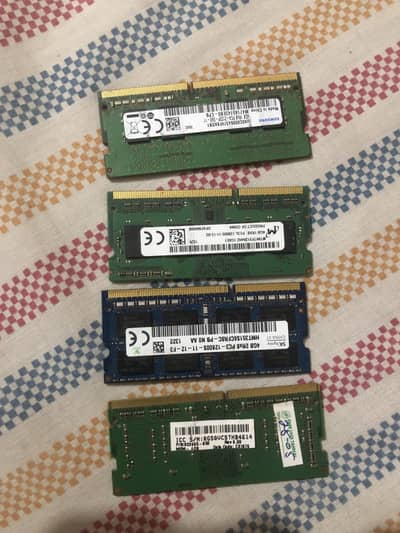 4gb RAMs available for Sale