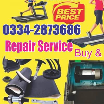 Electric treadmill motor belt panel card inverter repair service