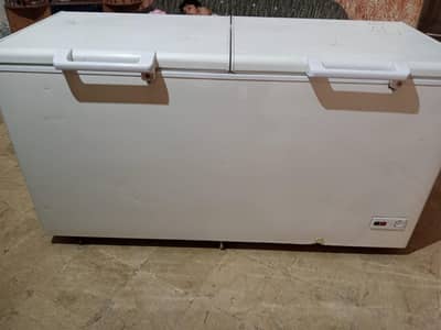 Haier Double door freezer new condition