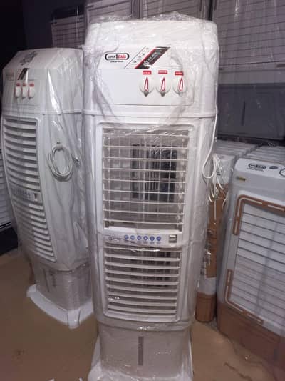 Tower Air Cooler – Slim Design Powerful Cooling Fan with Ice Box