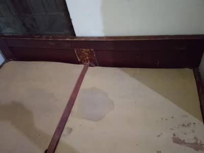 double bed used like new condition urgant for sale .
