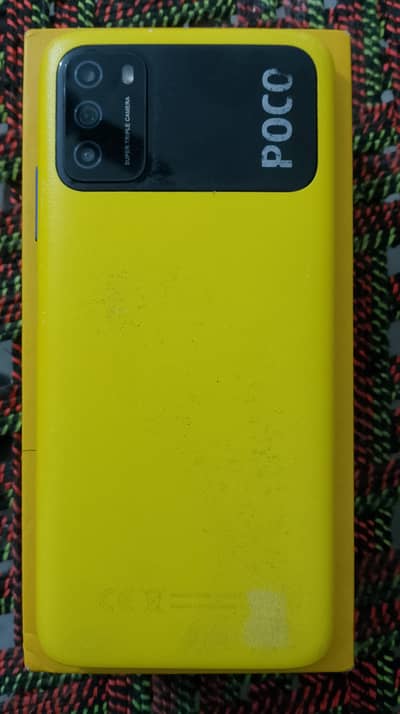 POCO M3 4gb 128gb with box  condition 6/10