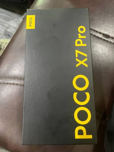 POCO X7 Pro 12GB 512GB Box Pack Non PTA – Brand New
