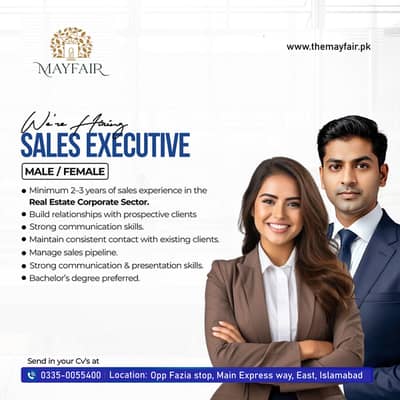 Sales Executive Expert Male/Female Urgent Hiring