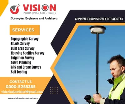 Topographic Survey|GPS&Drone Survey|Soil Testing|Town Planning|Total
