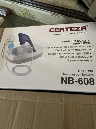 Certeza NB-608 Compressor Nebulizer – Like New (Used Only Twice!)