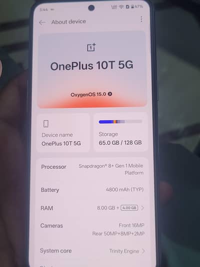 One plus 10T