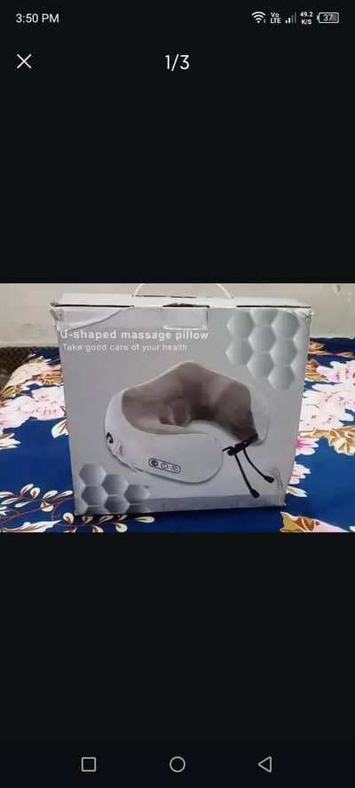 U shaped massager pillow