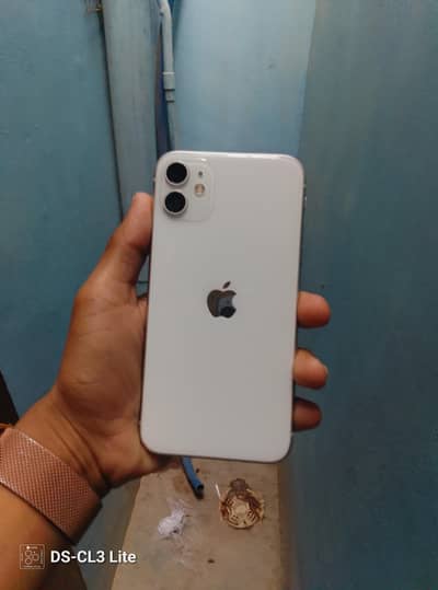 iPhone 11 white colour 64GB jv