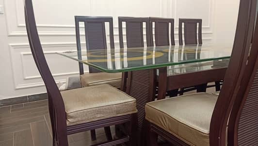 Dining set with 10 chairs
