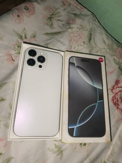 IPHONE 16 PRO MAX 256GB NON PTA FACTORY UNLOCK