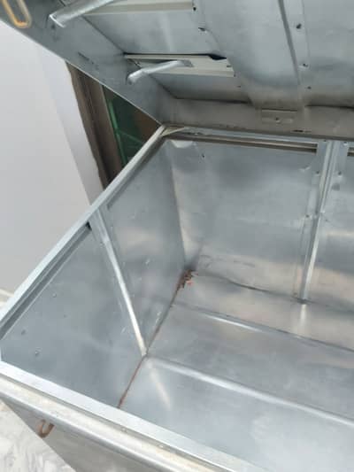 Metal trunk for storage