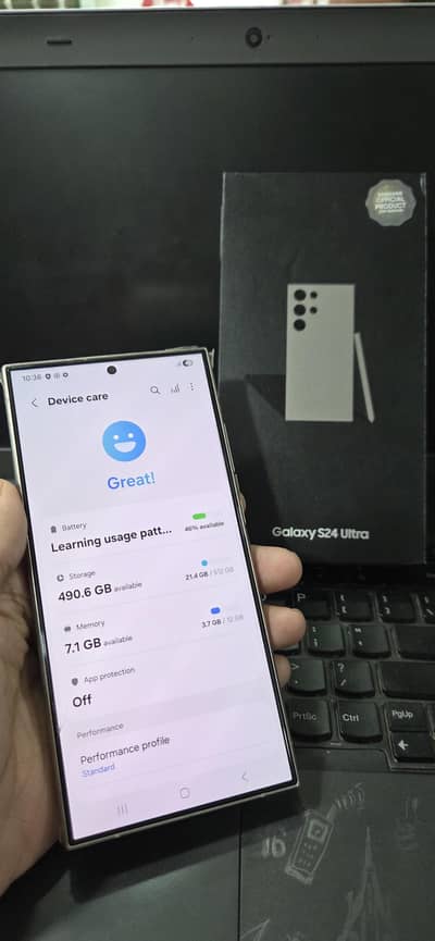 S24 Ultra Official PTA 12/512