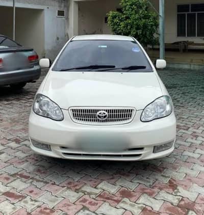 Toyota Corolla 2004 Gli converted from Xli