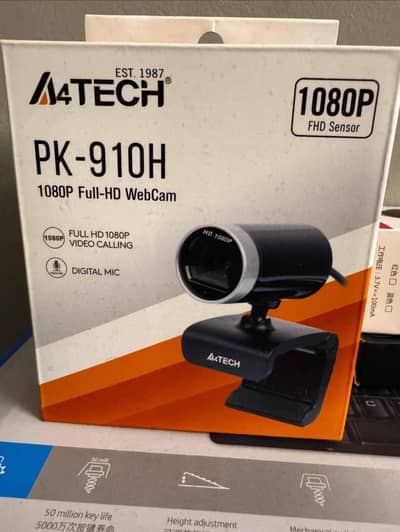 A4Tech 1080P Full HD Webcam Camera For Pc and Laptop
