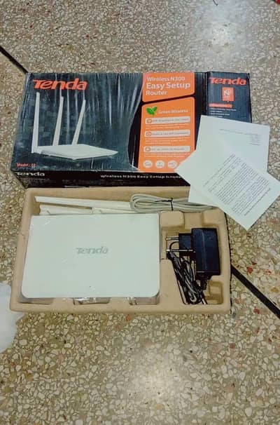 TENDA N300 F3 WIRELESS ROUTER | 300MBPS
