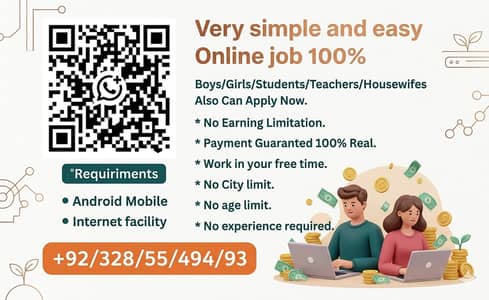 Part time full time Male Female staff required, Matric to Master.