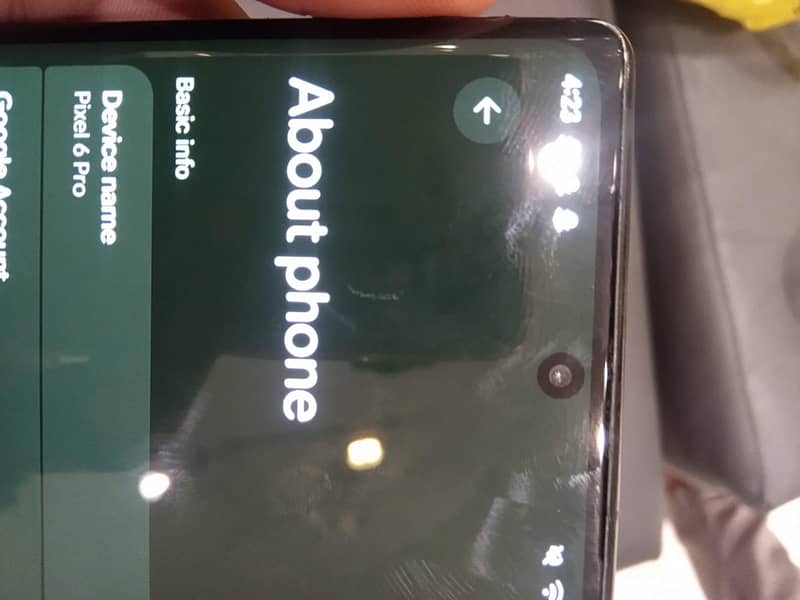 Google pixel 6 pro 9