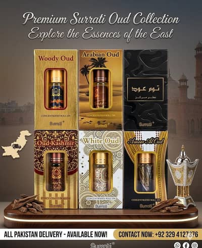 Surrati 6ml Roll on Attar Ittar Concentrated Perfume Original Product