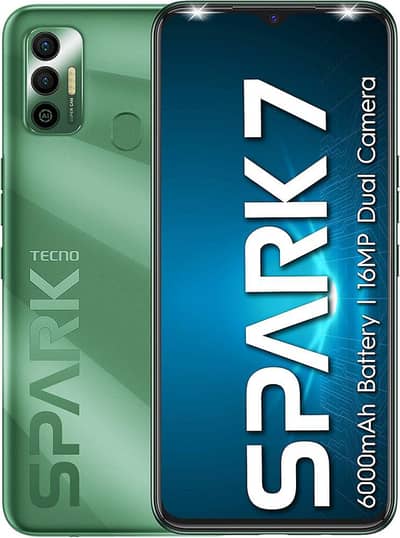Model: Tecno Spark 7 Condition: (یہاں لکھیں: Used / Like New / Good)
