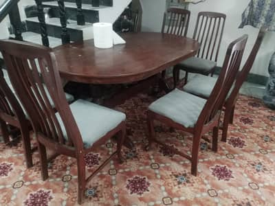 Dining Table with 6 Chairs