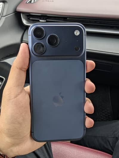 iPhone 17 Pro Max NON PTA Factory Unlock Blue Colour 256GB