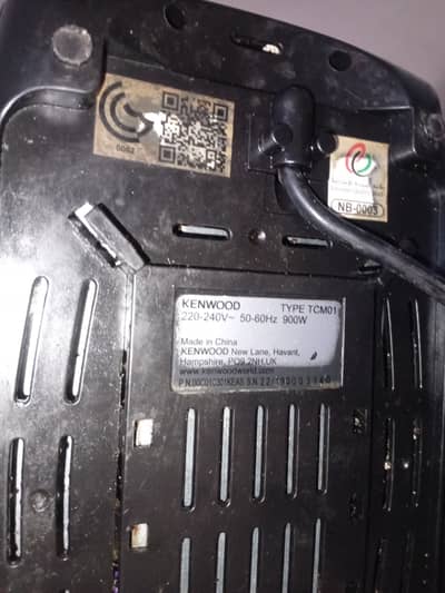 Kenwood 2 tray toaster