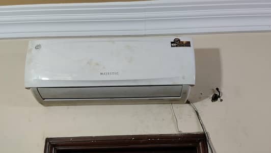 1ton pel Majestic series air conditioner. remote and pipe avilable