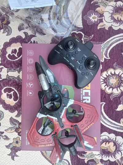 RC Fighter Jet Drone | 360° Stunts | 10/10 Lush Condition | Box Pack