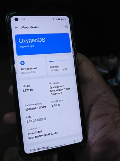 Oneplus 9 excellent condition
