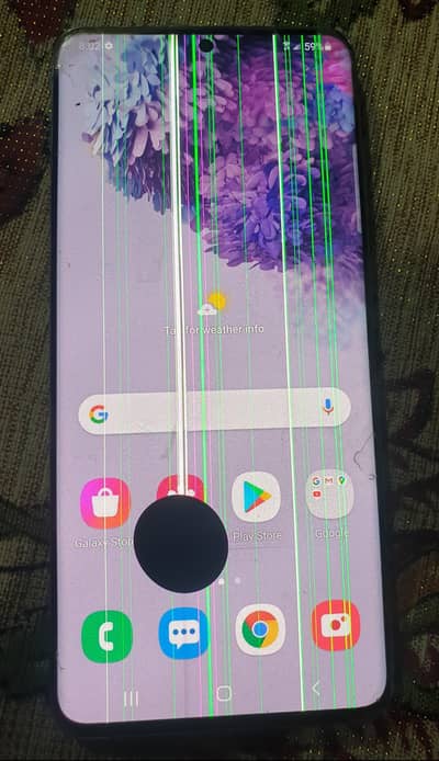 S20 Plus 5G. Cosmic Blue. 128gb GB. Snapdragon Processor.