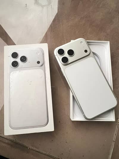 Iphone 17 pro max 256gb-Non-PTA Silver