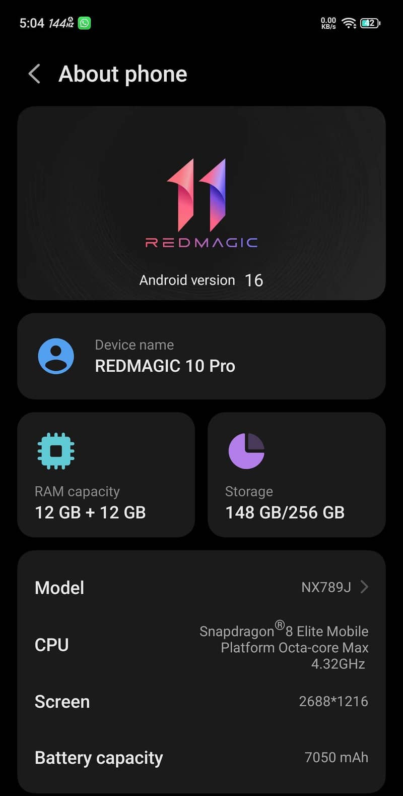 Redmagic 10 pro 0