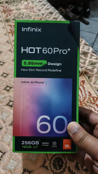 Infinix Hot 60 pro plus 8+8/256 Official PTA Approved.