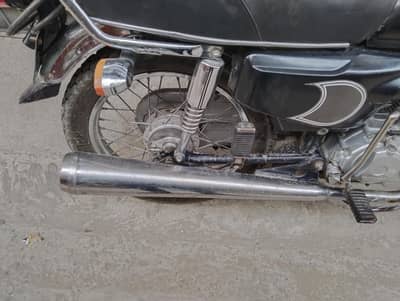Honda Cg125 Crome Silencer