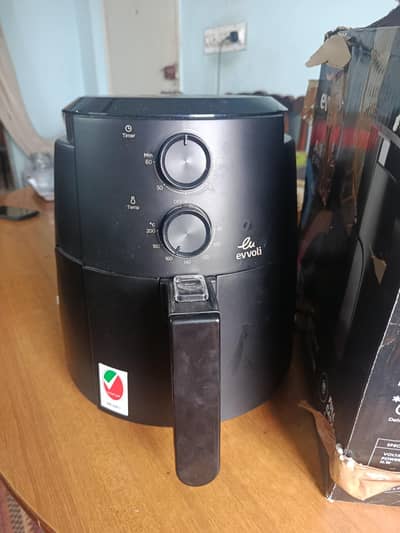 Evvoli Air Fryer 4 Litres EVKA- AF4001BS