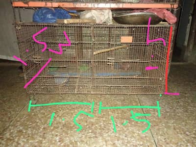 cages for urgent sale