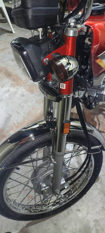 Honda CG 125 2025 Black – Like New Condition | First Owner