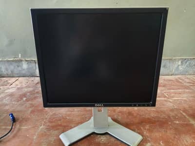 a desktop set without CPU  Flat panel model  1907FPt