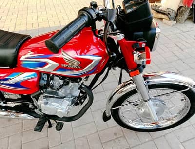 Honda CG 125 | Model 2022 | Hyderabad Number | Call 0346-8875925