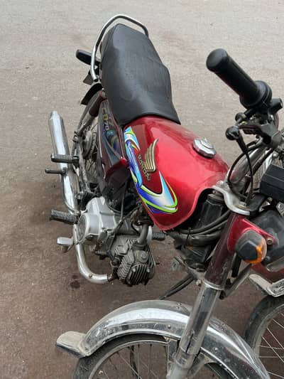 Honda 70 2024 model lush condition New voice One hand use Red clr