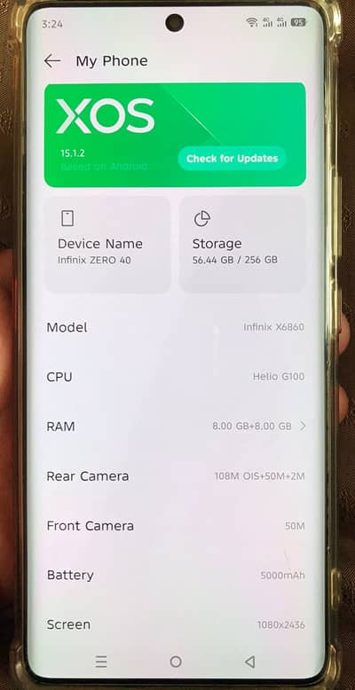 Infinix Zero 40 4g 8/256